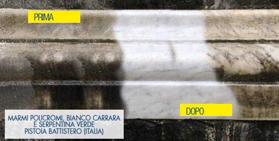 GSC Rimozione graffiti da marmo monumenti Roma GSC Servizi